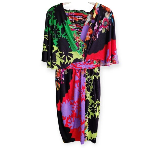 Anthropologie Ranna Gill Rainbow Midi Dress XSP NWT - Picture 4 of 14